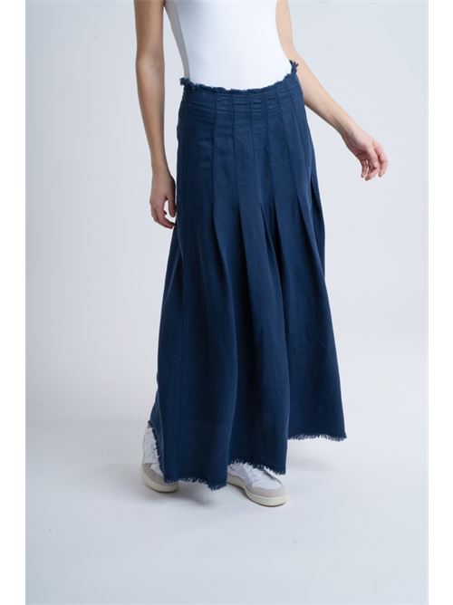 Gonna lunga a pieghe VIA MASINI 80 | P26M888LK900